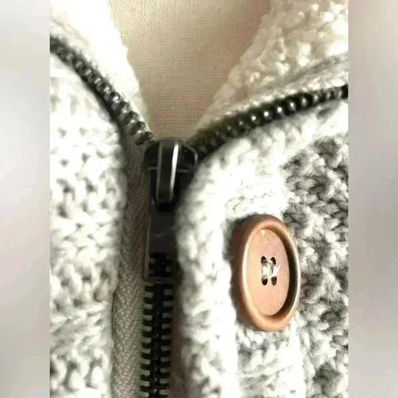 Ci Sono Lined Sweater Vest Jacket Size 5 - Picture 9 of 11